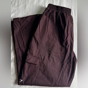 Gymshark Dark Brown Cargo Pants